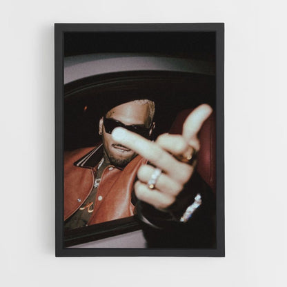 Poster Chris Brown Vinger