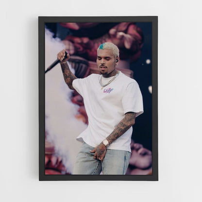 Chris Brown-concertposter