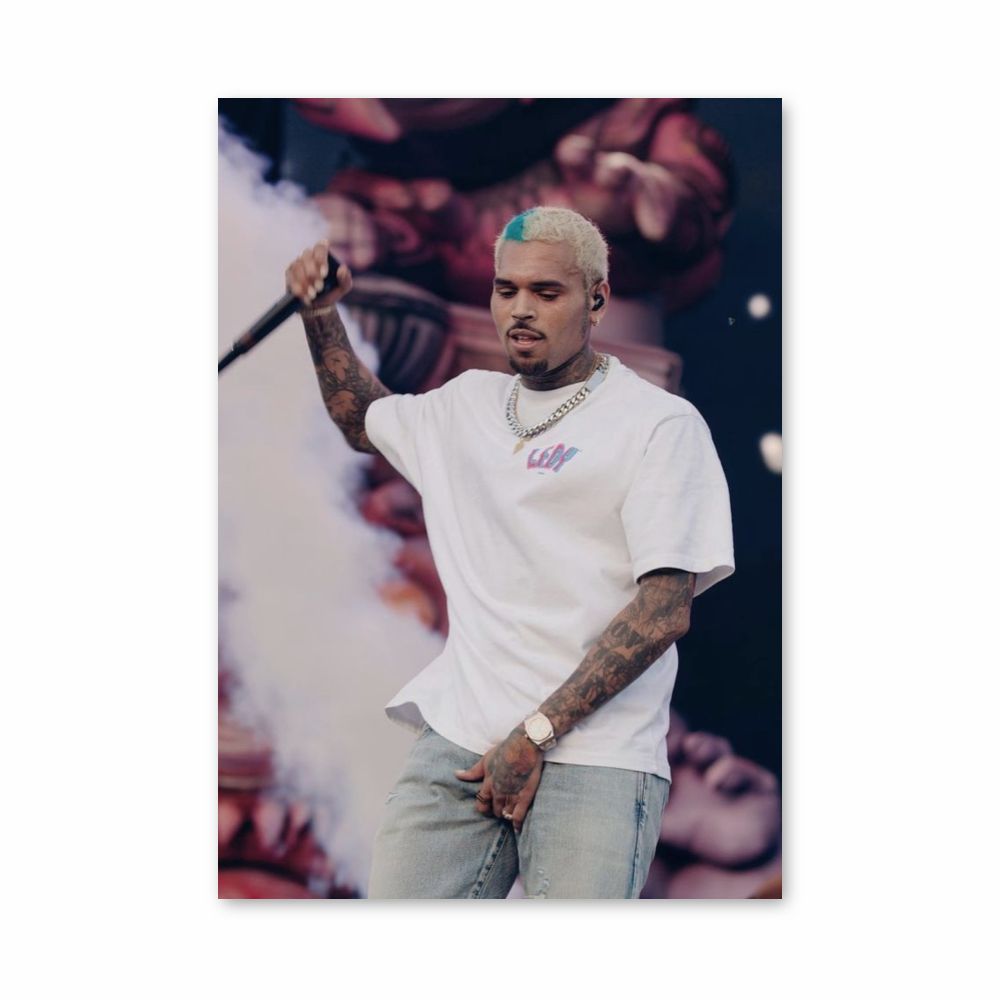 Chris Brown-concertposter