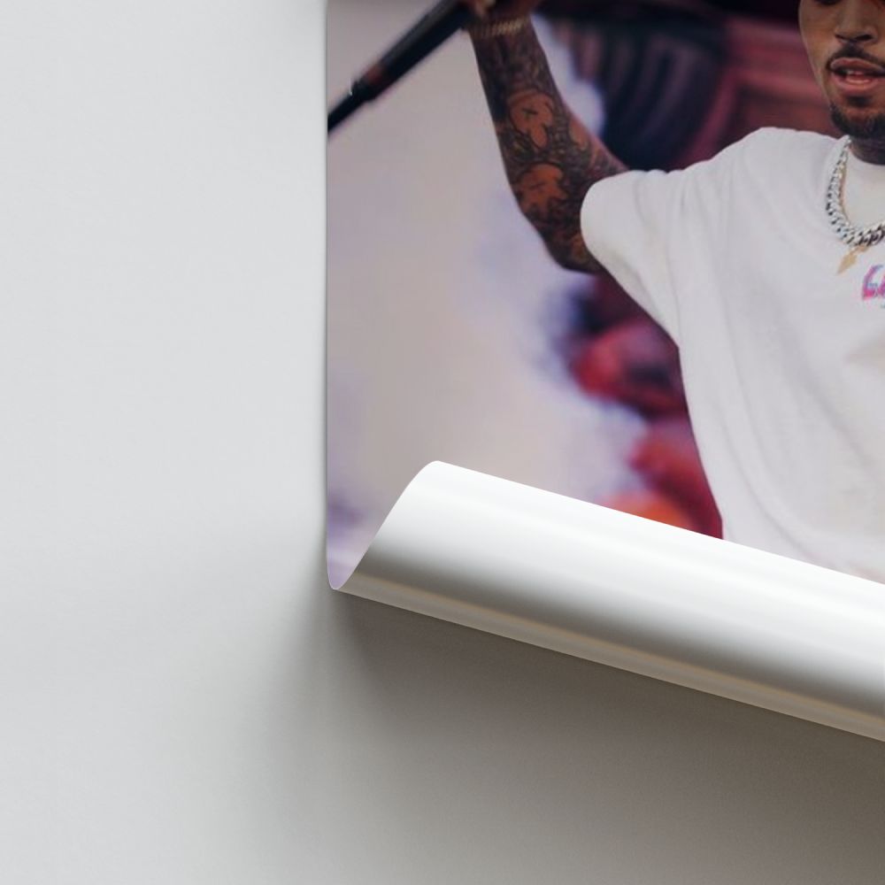 Chris Brown-concertposter