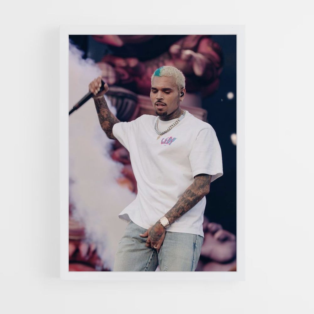 Chris Brown-concertposter