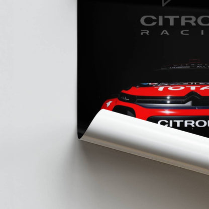 Affiche Citroen Racing