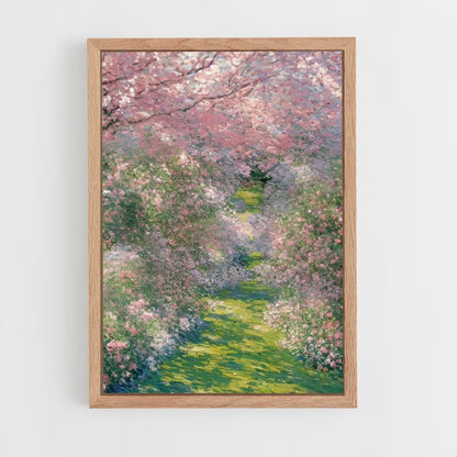 Poster Monet-bloemen