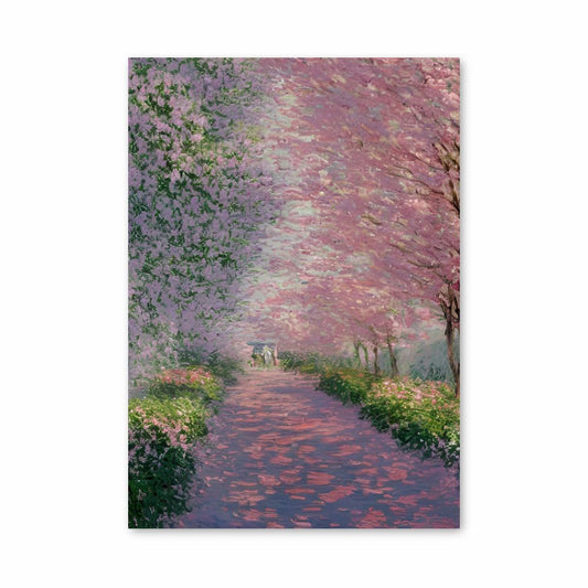 Poster Monet Kersenbloesems