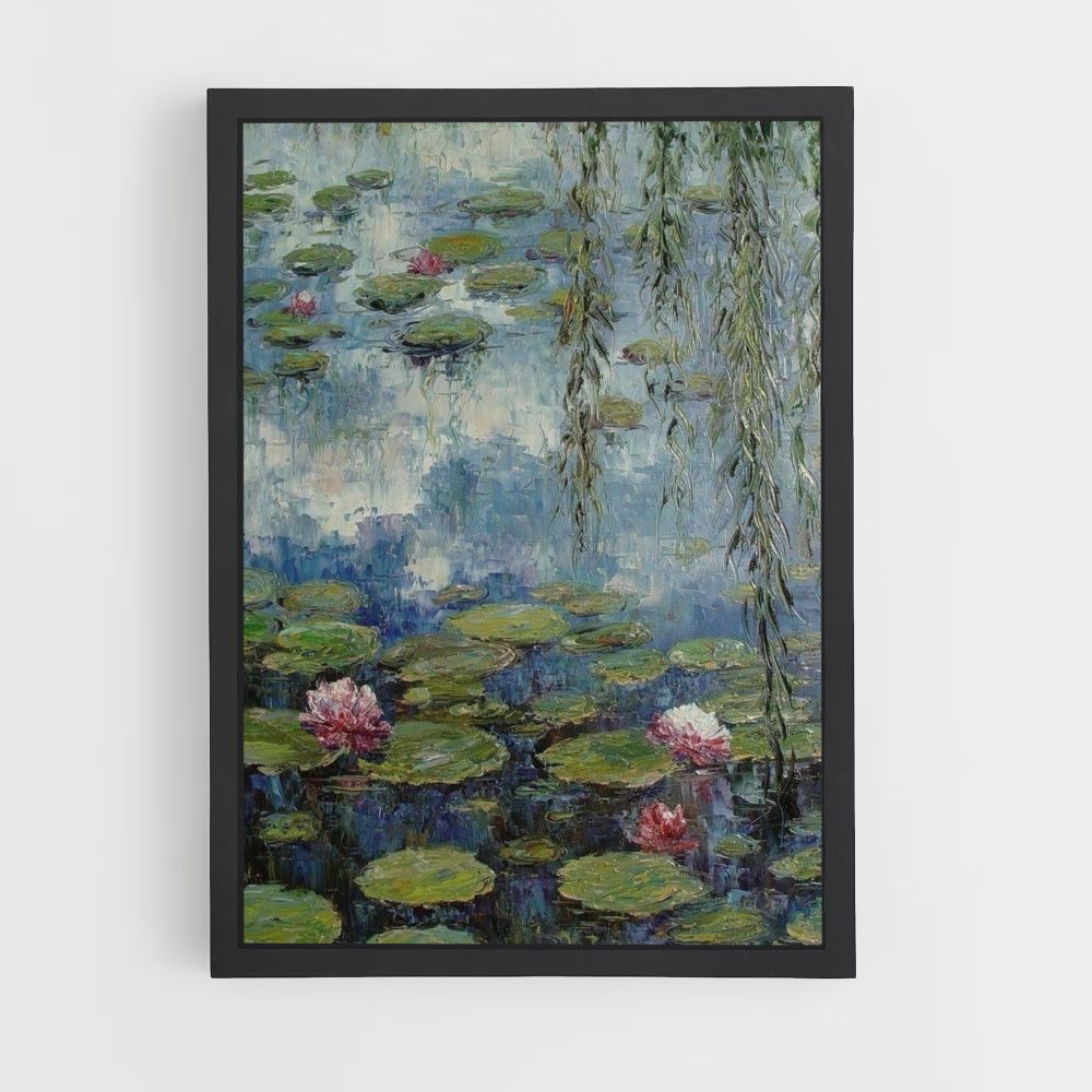 Poster Monet-waterlelies