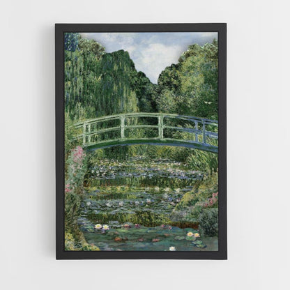 Poster Monet Japanse brug