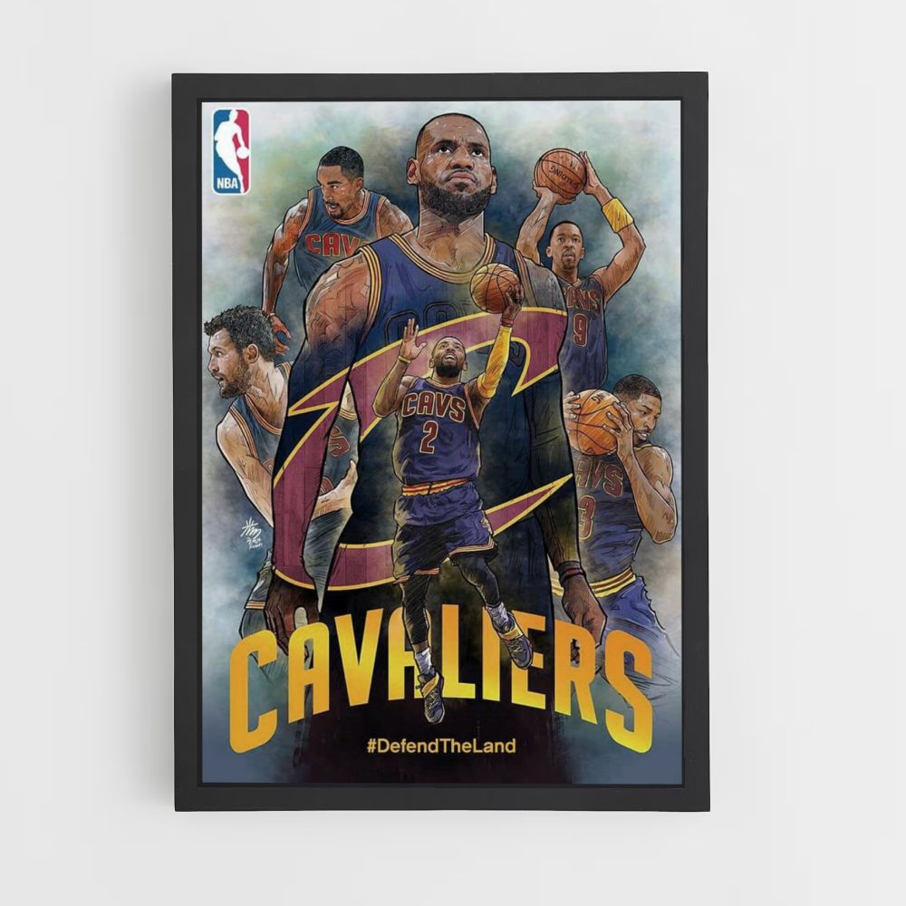 Cleveland Cavaliers-teamposter