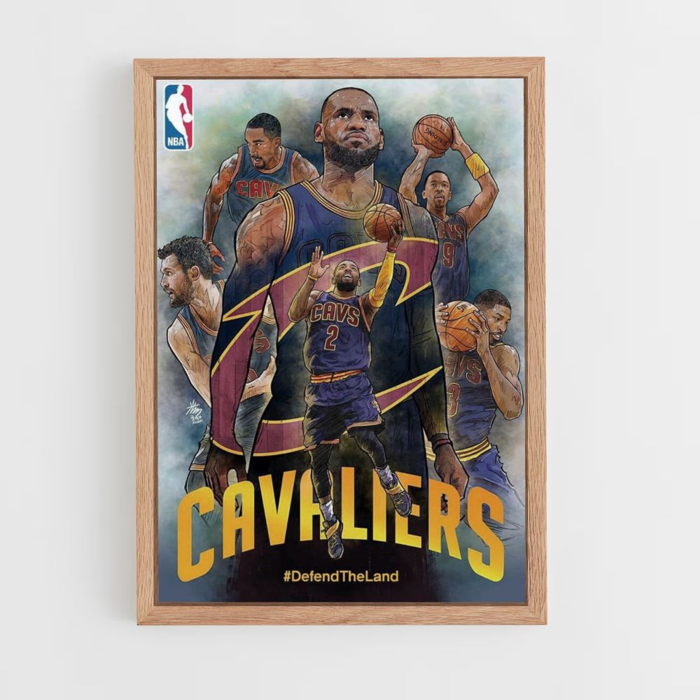 Cleveland Cavaliers-teamposter