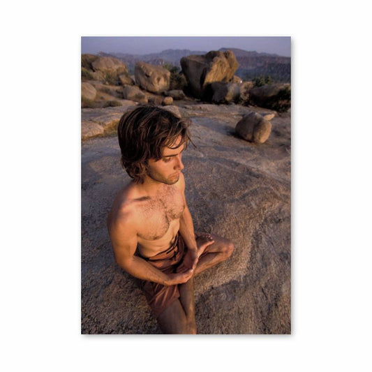 Poster Chris Sharma Méditation