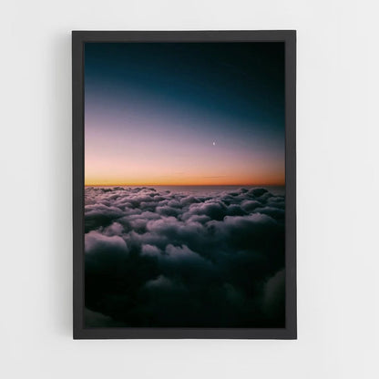 Poster Wolken Horizon