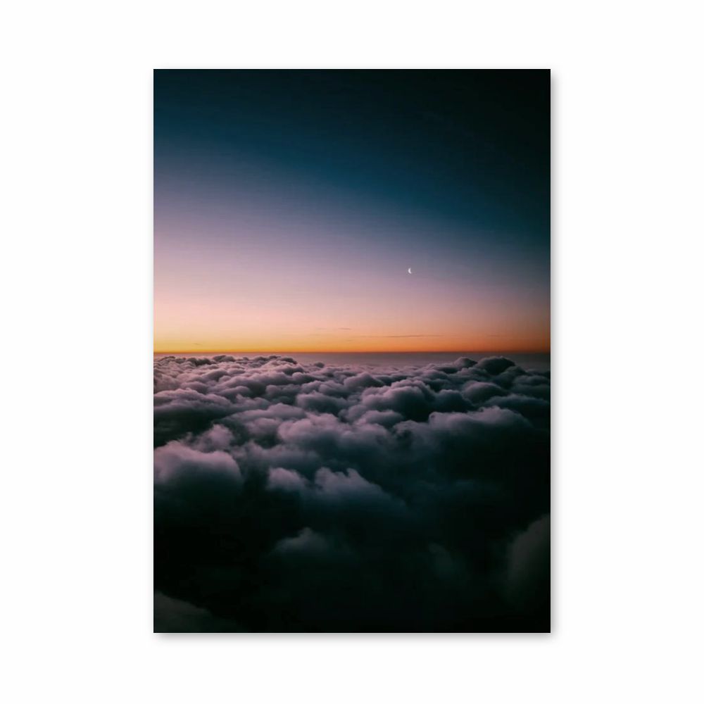 Poster Wolken Horizon