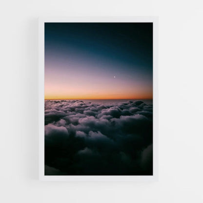 Poster Wolken Horizon