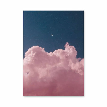 Maan wolken poster