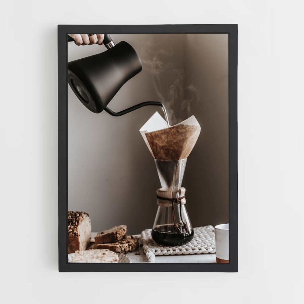 Italiaanse koffieposter