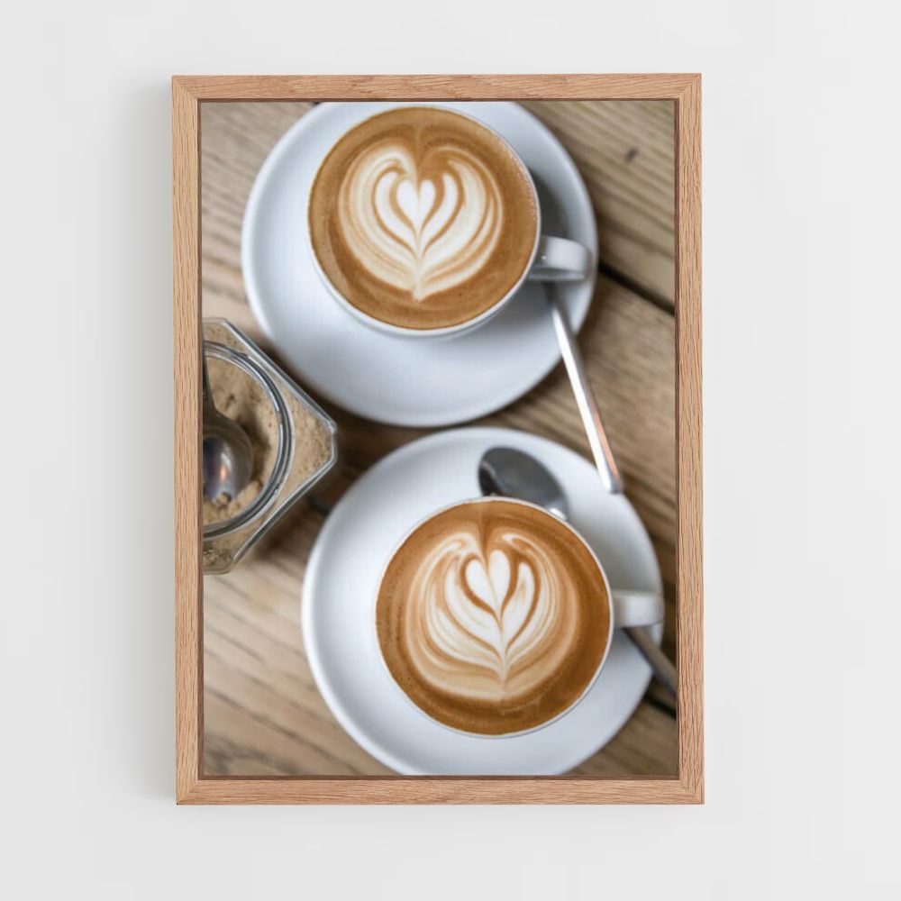 Mooie koffieposter