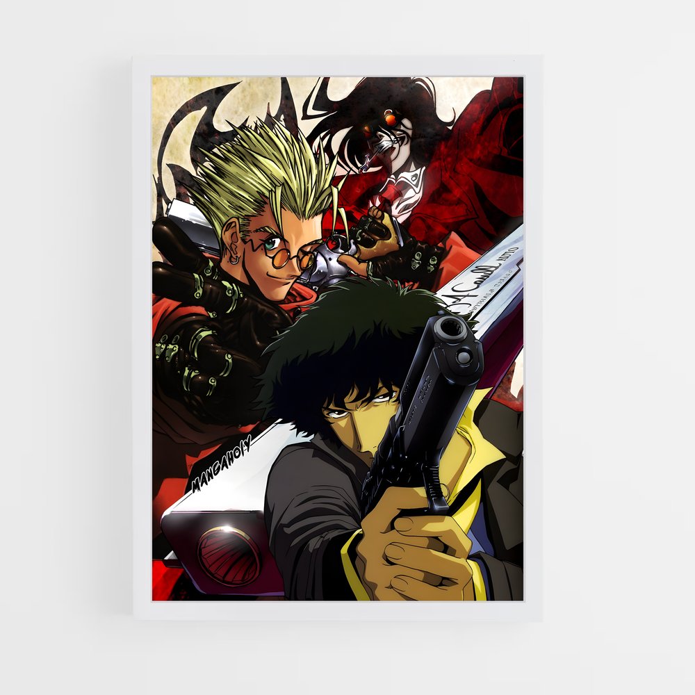cowboy-bebop-14 cadre Blanc