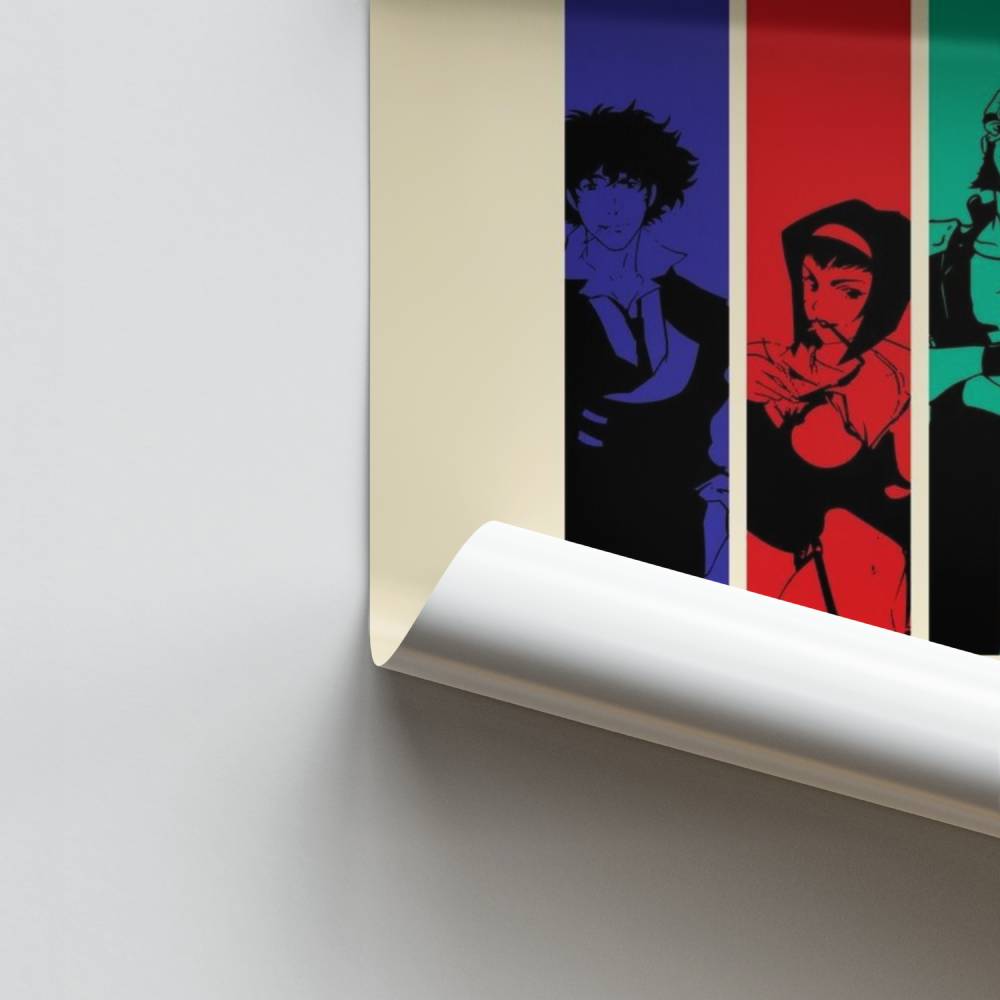 Poster Cowboy Bebop-kleuren