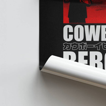 Affiche Cowboy Bebop Rood