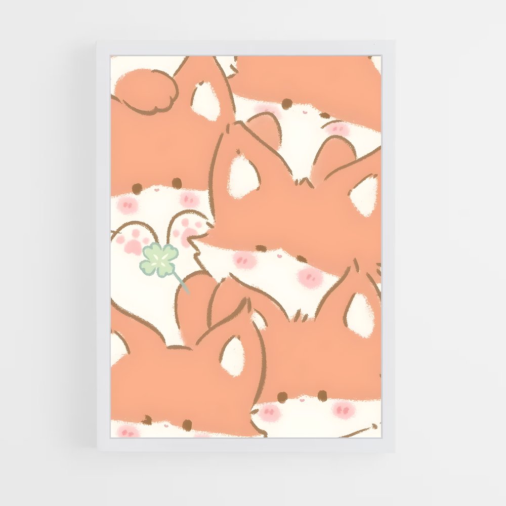 cute-animals-8 cadre Blanc