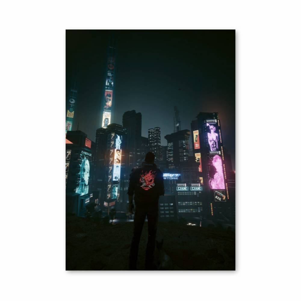 Poster Cyberpunk Night City