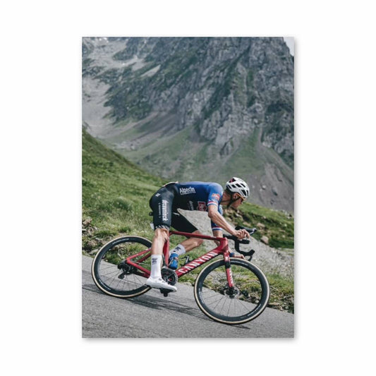 Poster Cyclisme Alpes