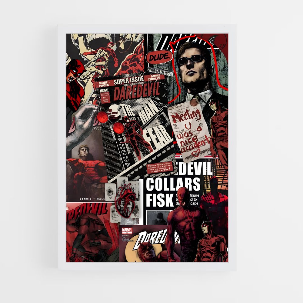 daredevil-13 cadre Blanc
