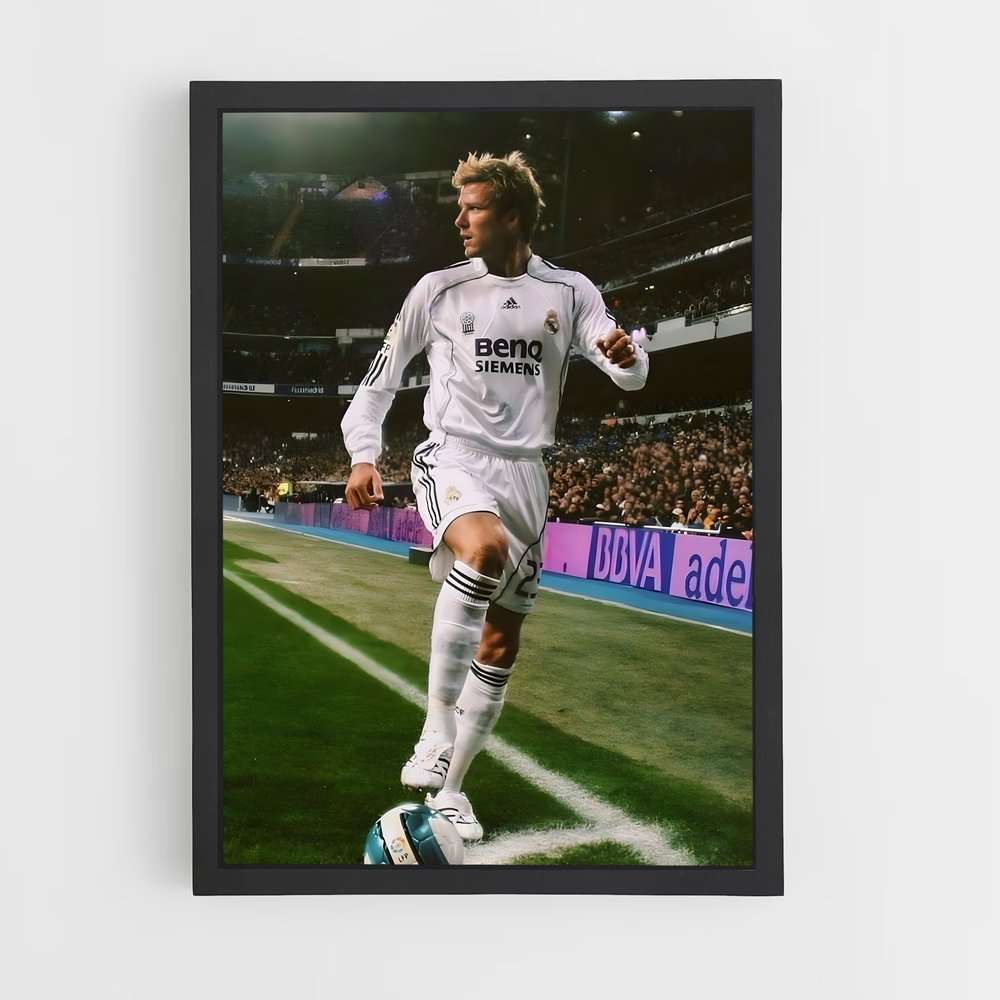 david-beckham-15 cadre Noir