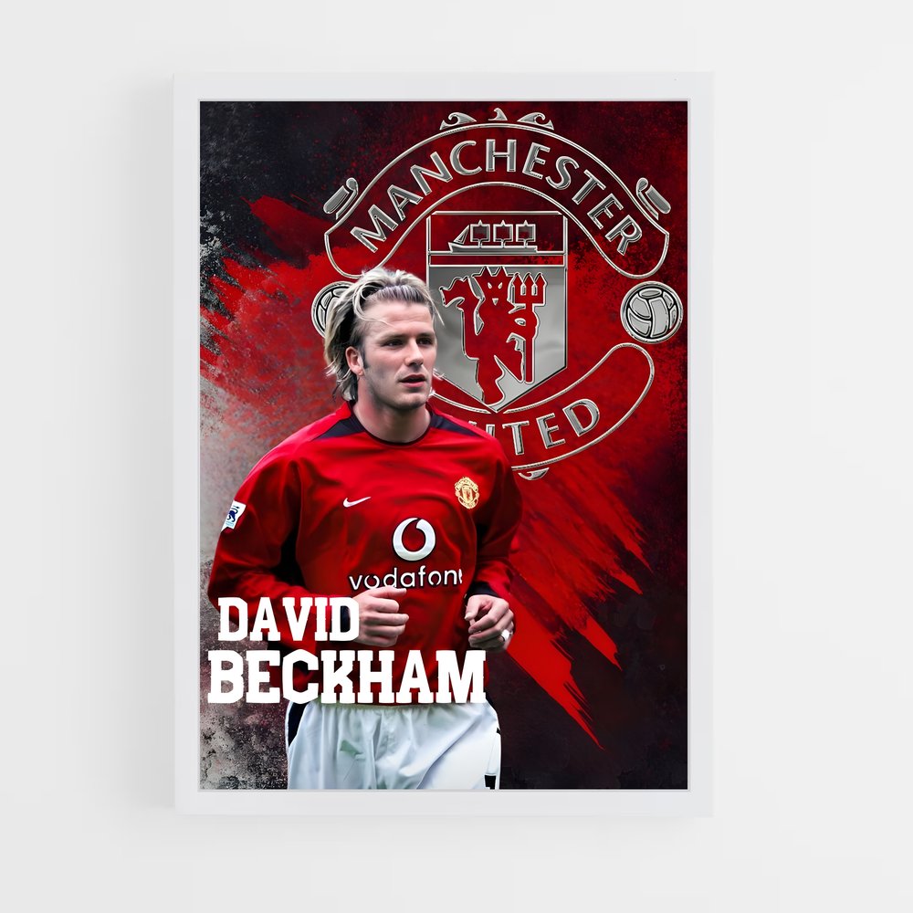 david-beckham-20 cadre Blanc