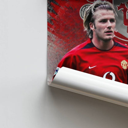 Affiche Beckham Manchester United