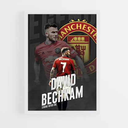 david-beckham-23 cadre Blanc