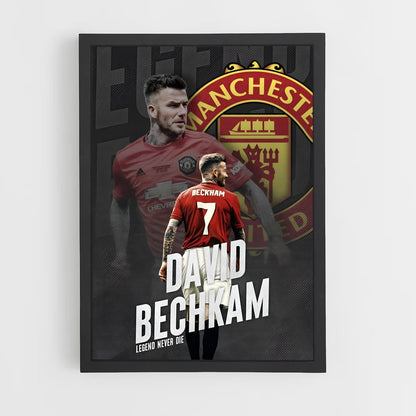 david-beckham-23 cadre Noir