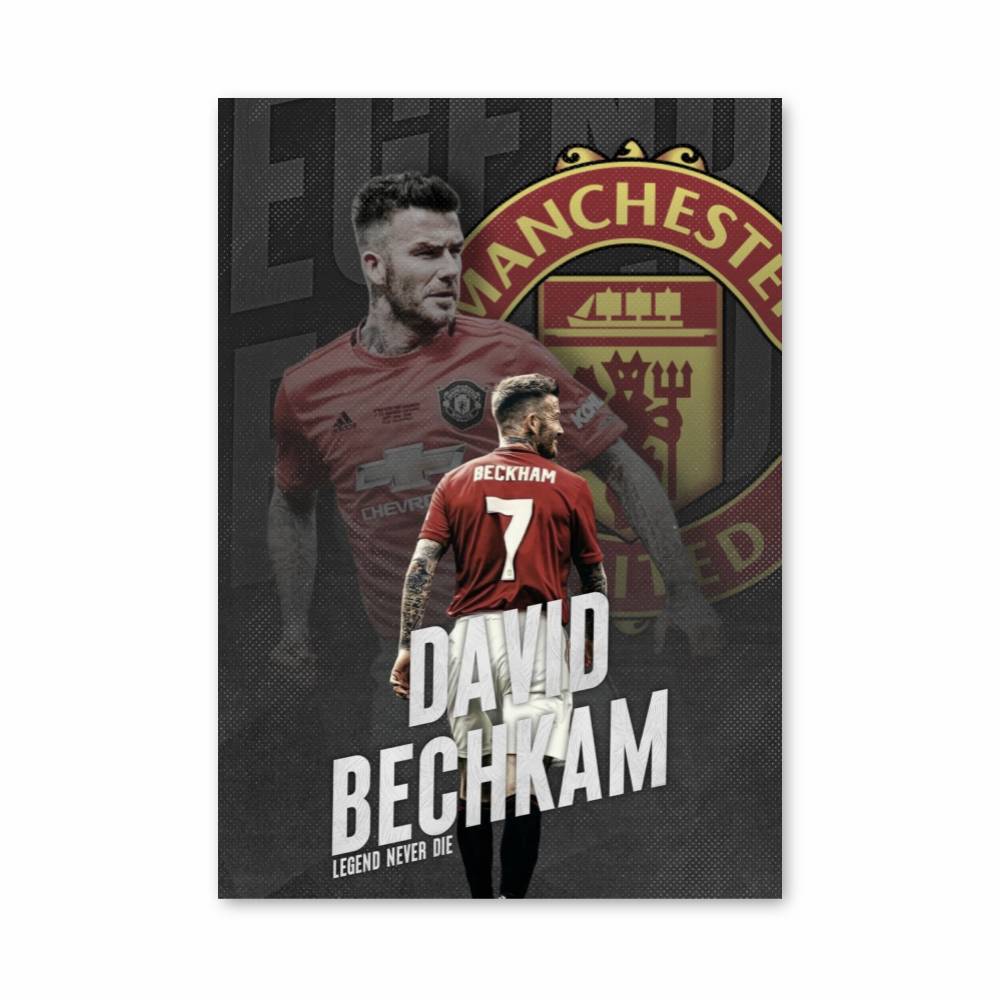 Poster Beckham Légende