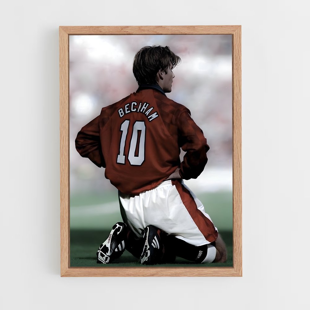 david-beckham-3 cadre Bois clair