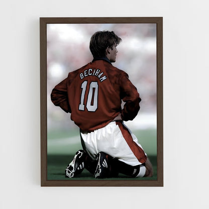 david-beckham-3 cadre Bois foncé