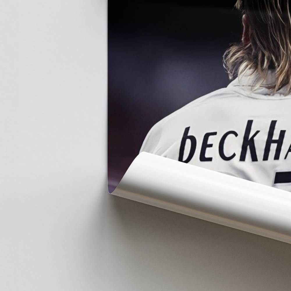 Affiche David Beckham Wit