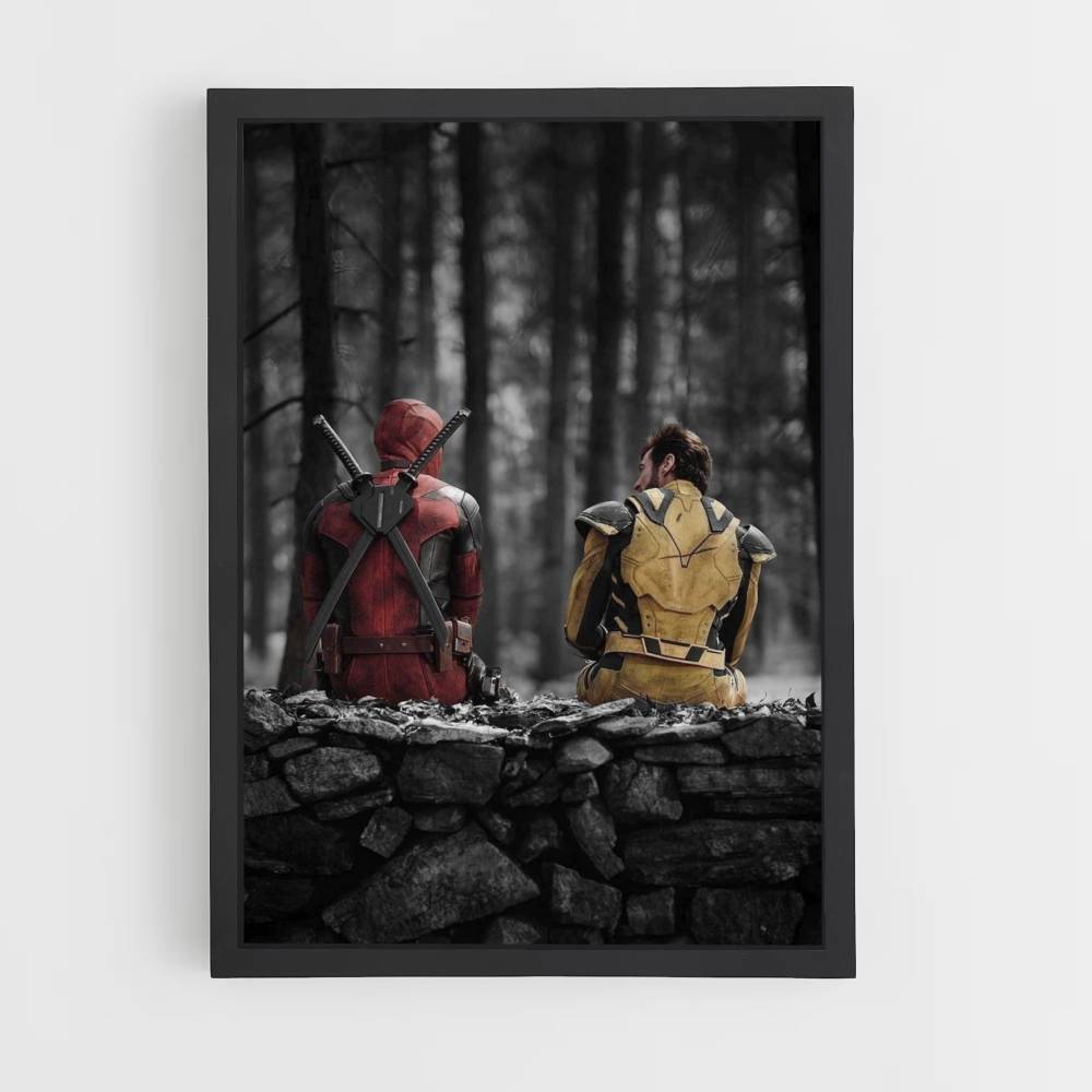 Poster Deadpool versus Wolverine