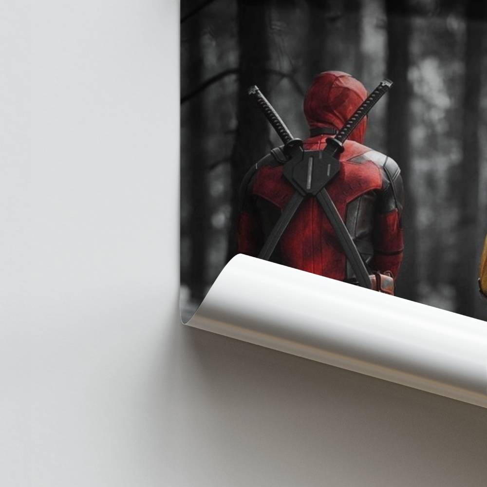 Poster Deadpool versus Wolverine