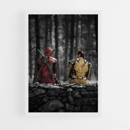 Poster Deadpool versus Wolverine