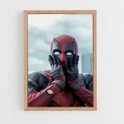 Poster Deadpool grappig