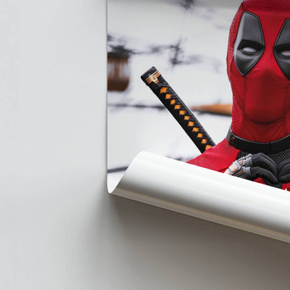 Poster Deadpool hart