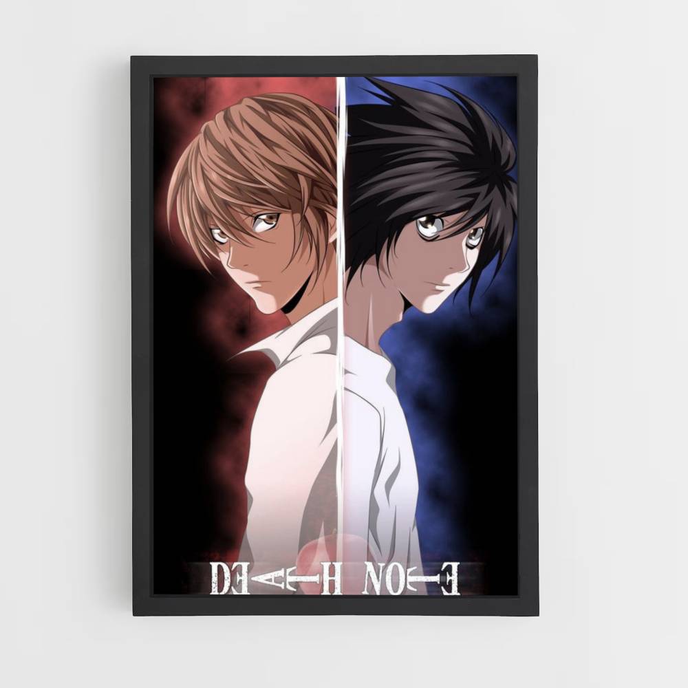 Poster Death Note Rivaliteit