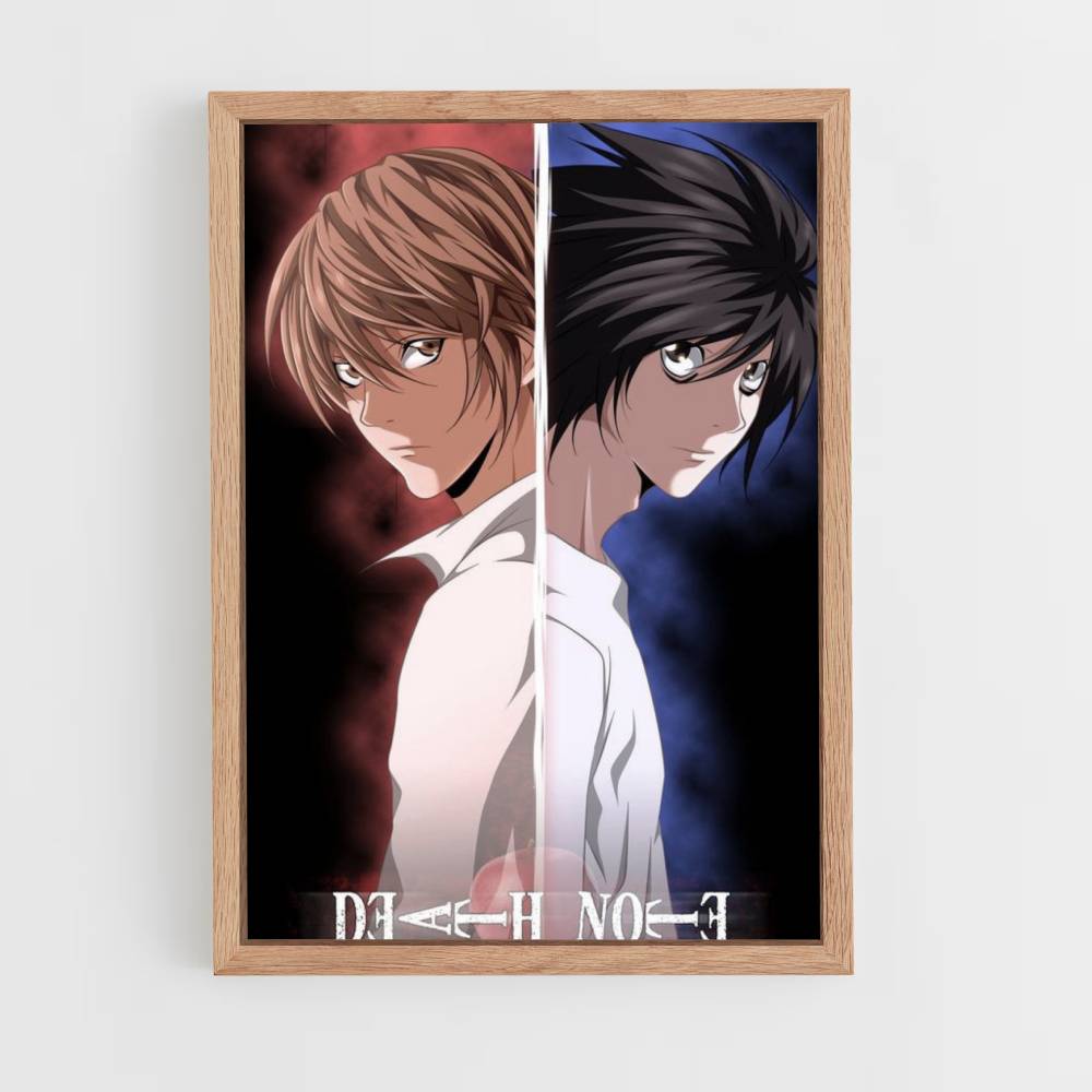 Poster Death Note Rivaliteit