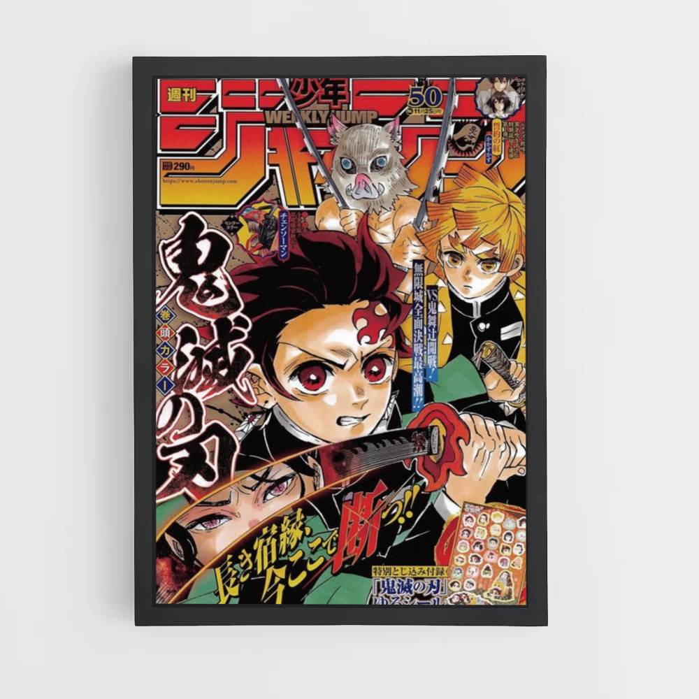 Poster Demon Slayer Shonen-sprong