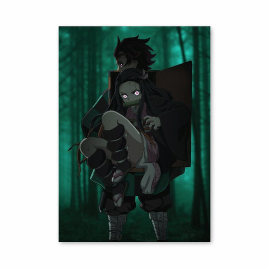 Affiche Tanjiro x Nezuko