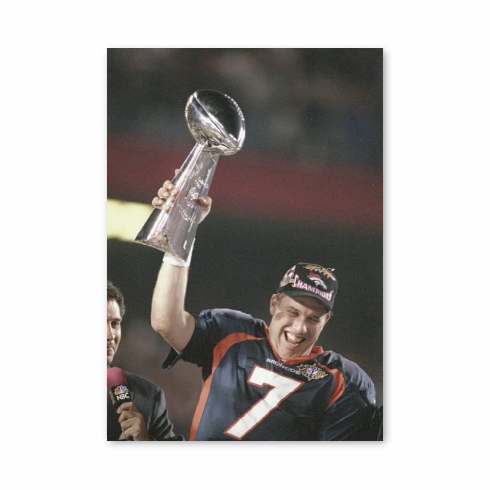 Poster Denver Broncos overwinning