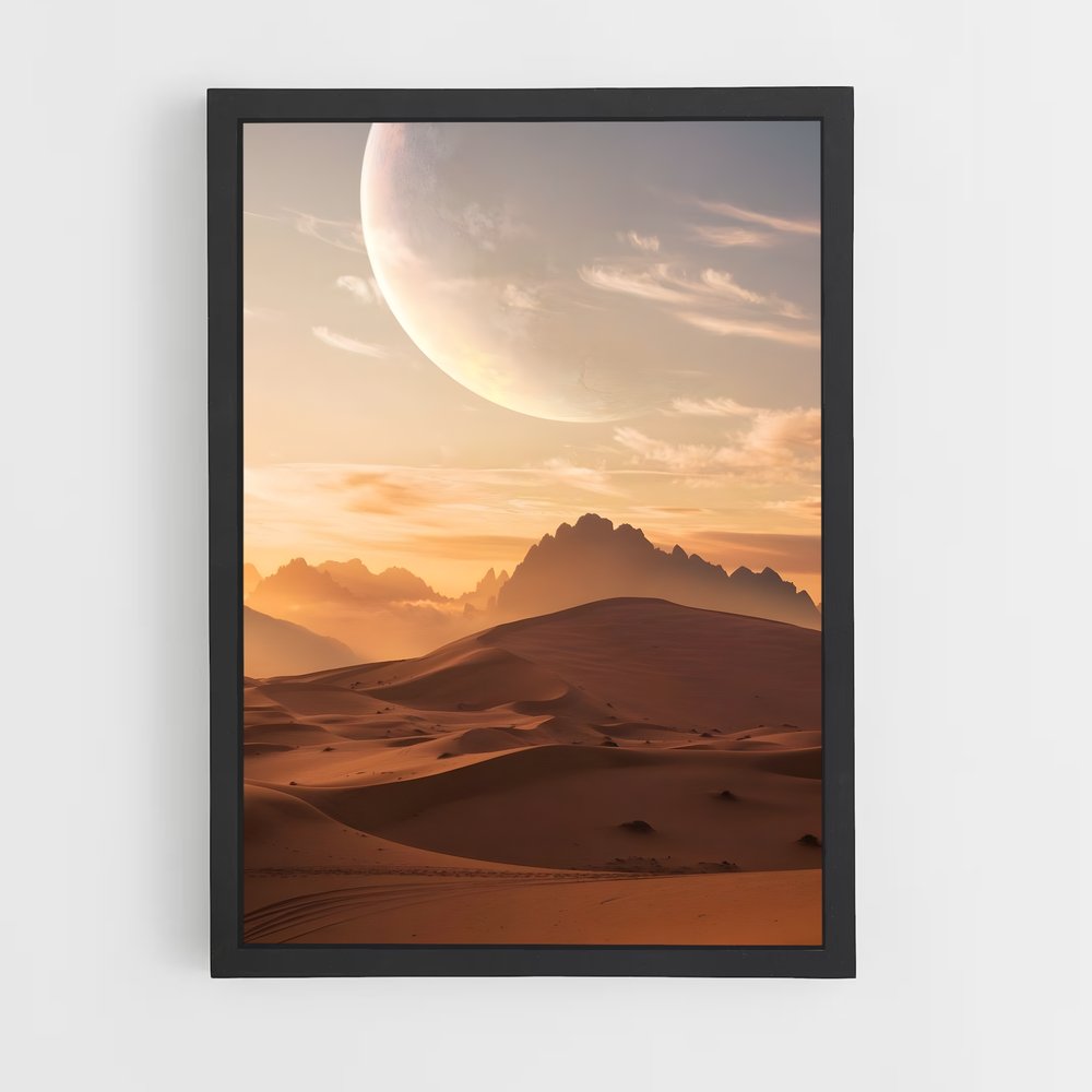 desert-5 cadre Noir