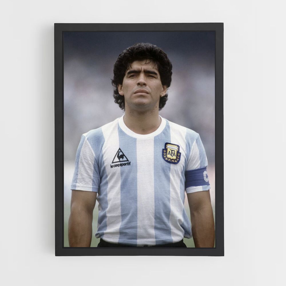 Poster Diego Maradona Vintage