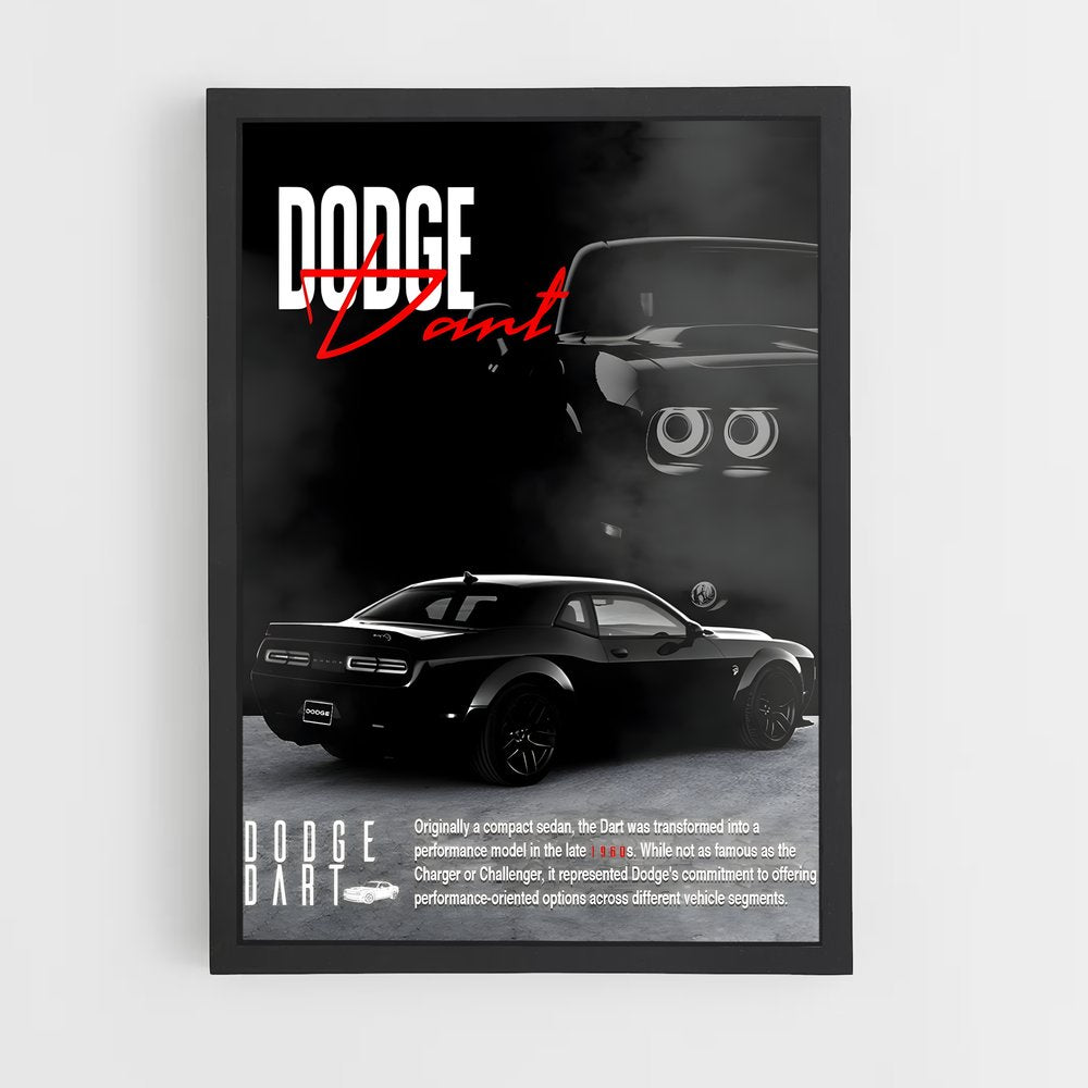 dodge-5 cadre Noir