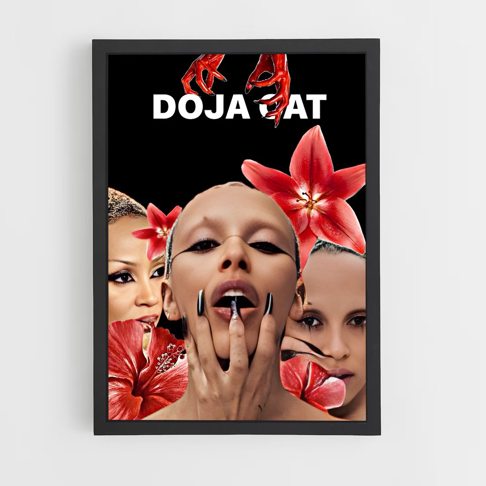 doja-cat-6 cadre Noir