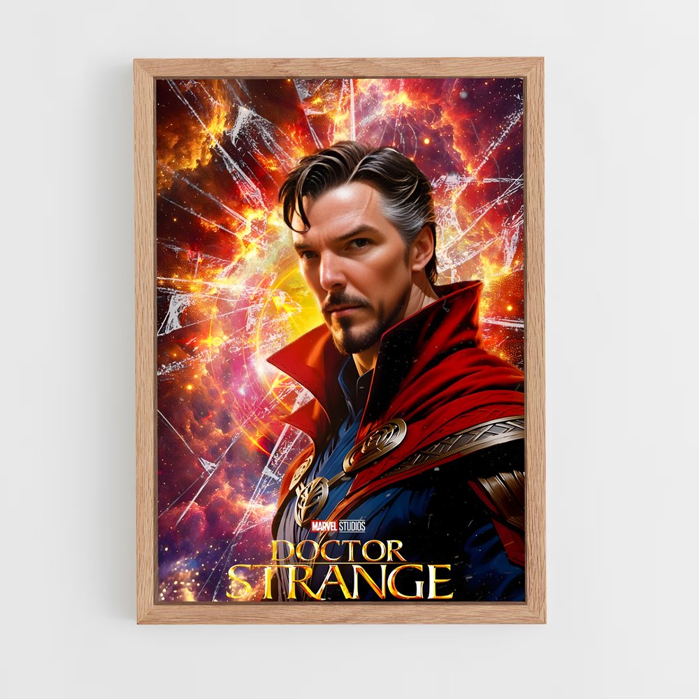dr-strange-1 cadre Bois clair
